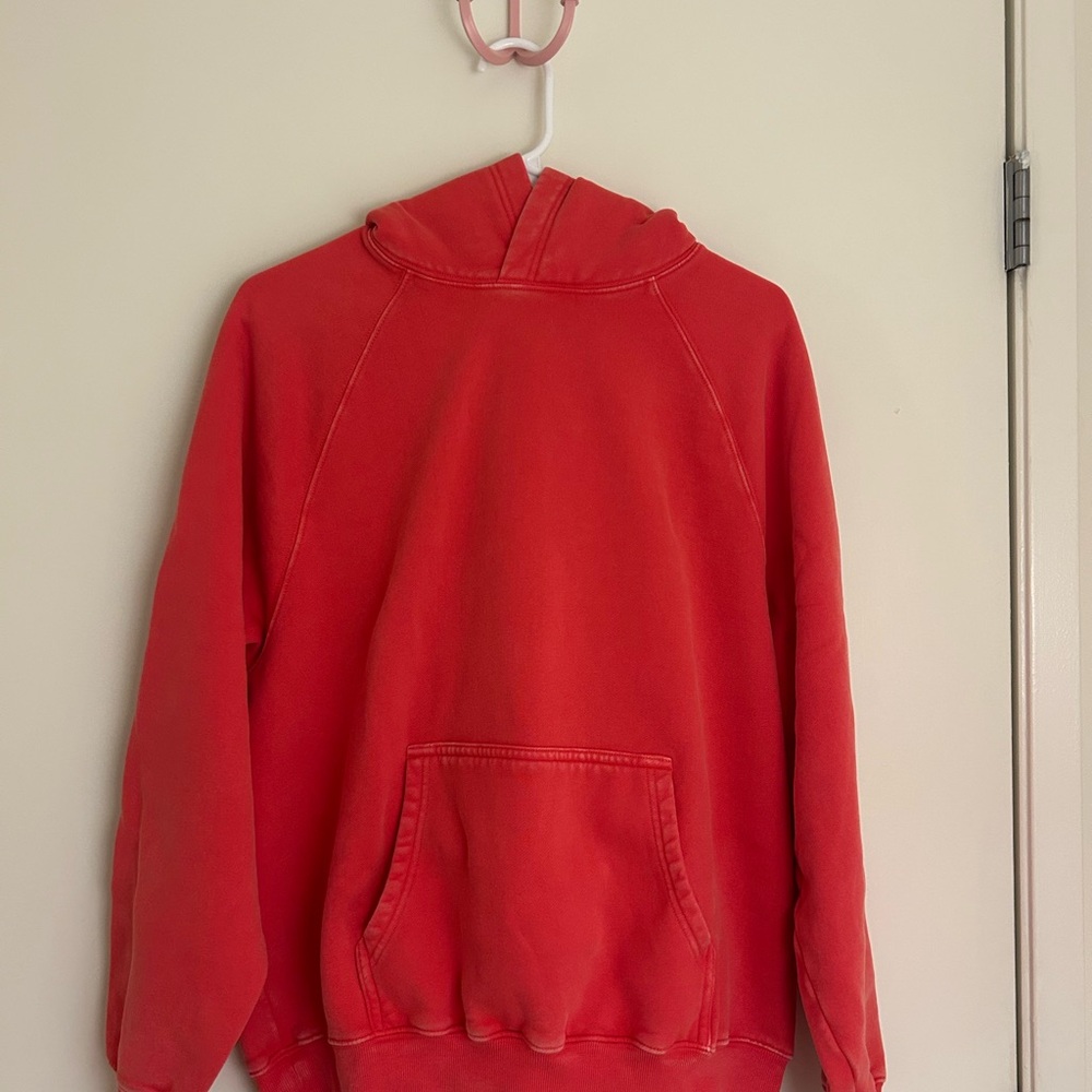 Aritzia Red Crew Neck Sweater